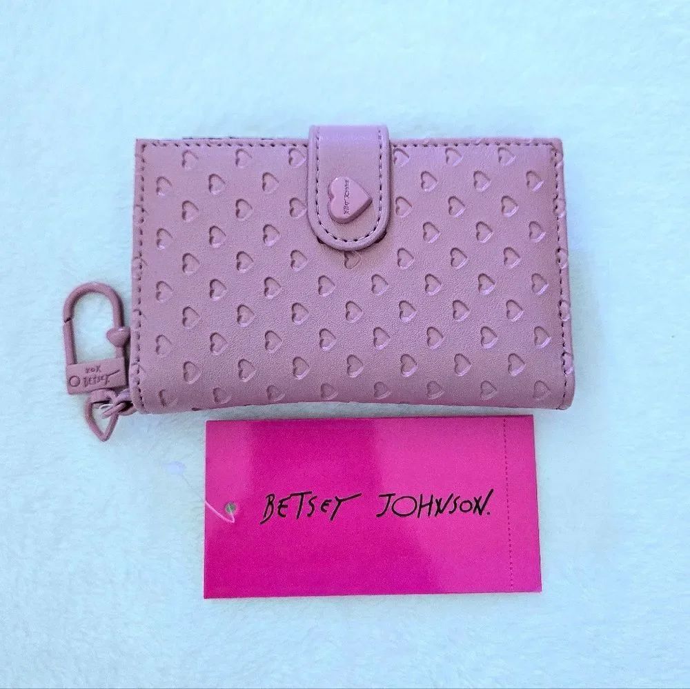 Betsey Johnson "XO Leah" Card💳 Case - NWT